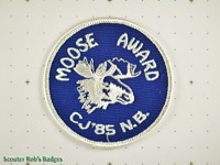 CJ'85 Moose Subcamp Award